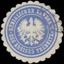 Siegelmarke K. Landrath des Kreises Trebnitz W0385023